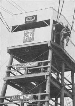 The Airborne Training
Tower at Fort Bragg