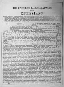 Ephesians, John Brown Bible, 1870