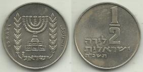 1965 1/2 lira
