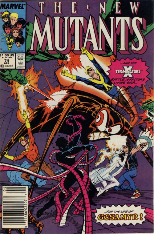 The New Mutants #74