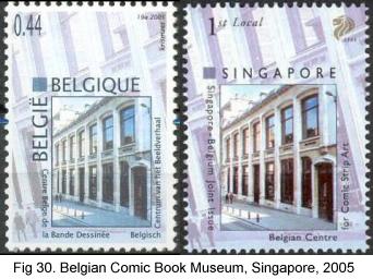 Belgian Comic Book Museum, Belgium, Singapore, 2005