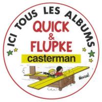 Casterman advertisement of all Quick & Flupke books