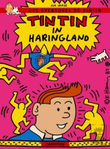 Tintin by Keith Haring