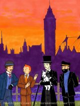 Meets-Holmes-Tintin-by-deathlydollies
