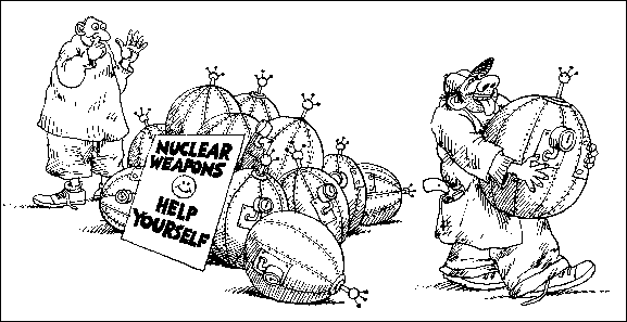 Free Nuclear Weapons by B. Kliban