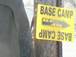 Base Camp sign