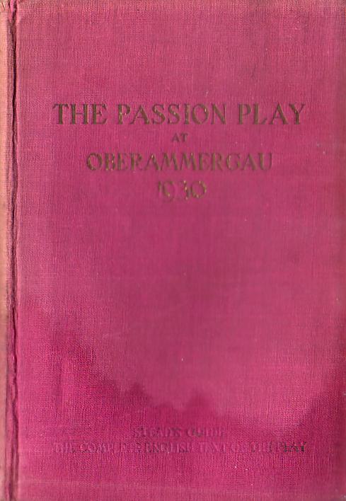 Oberammergau Passion Play 1930