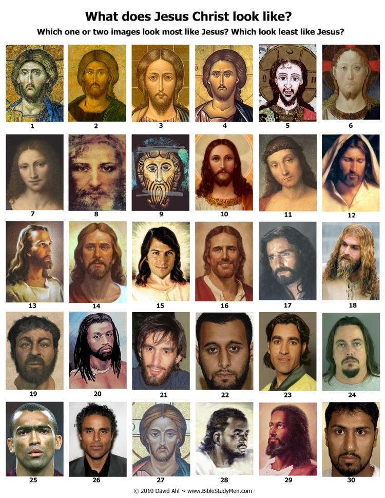Faces Of Jesus 750 