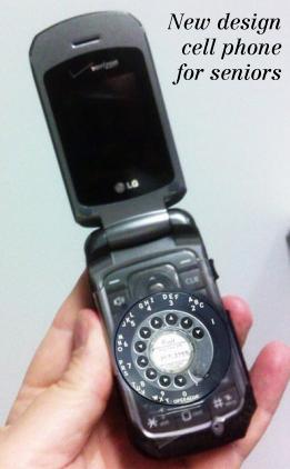 Cell phone for seniors