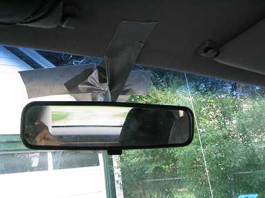 How to Re- Attach your Rear View Mirror 