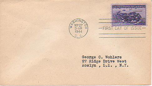 First Day Covers from WWII - 1940-45 - wartime themes, overrun nations ...